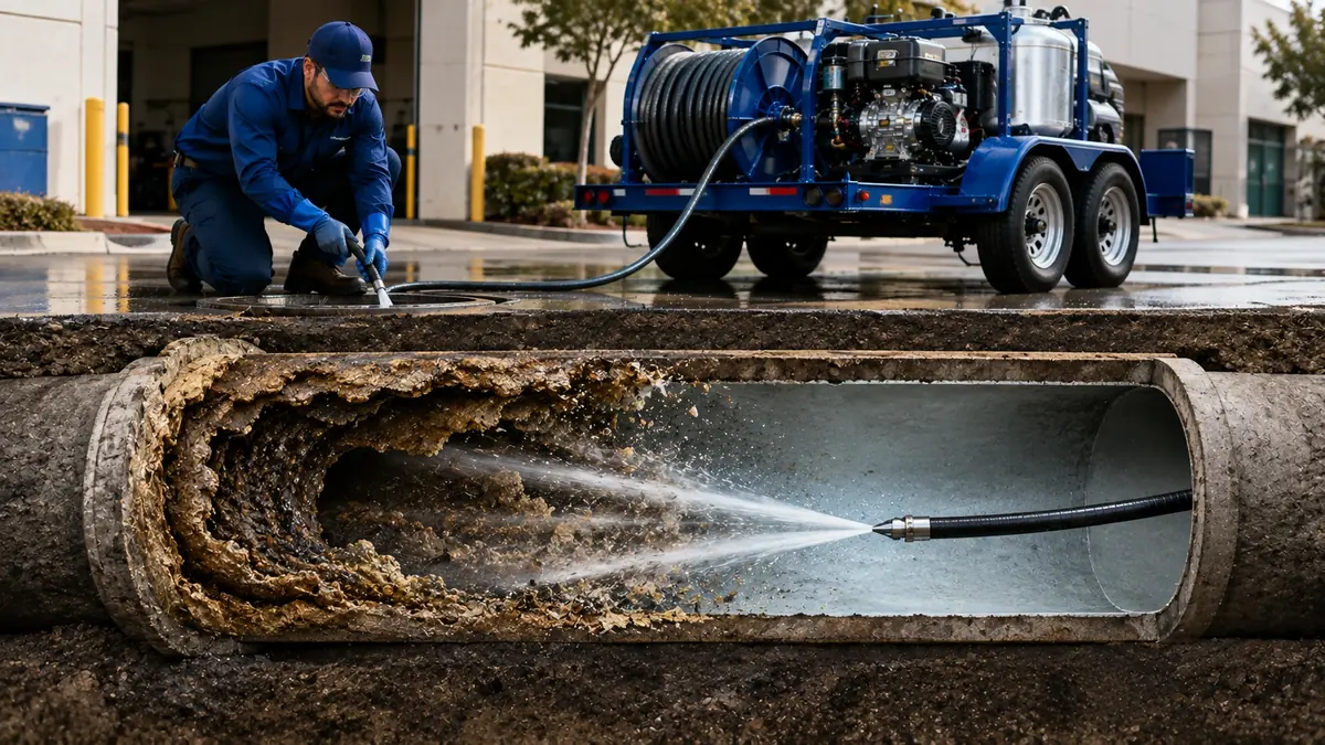Sewer Pipe Descaling in Blythe